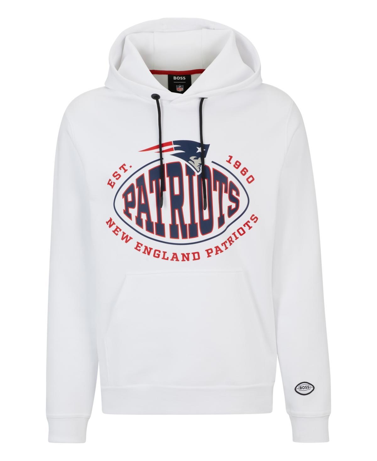 HUGO BOSS X Nfl Touchback Graphic Hoodie In Open White Product Image