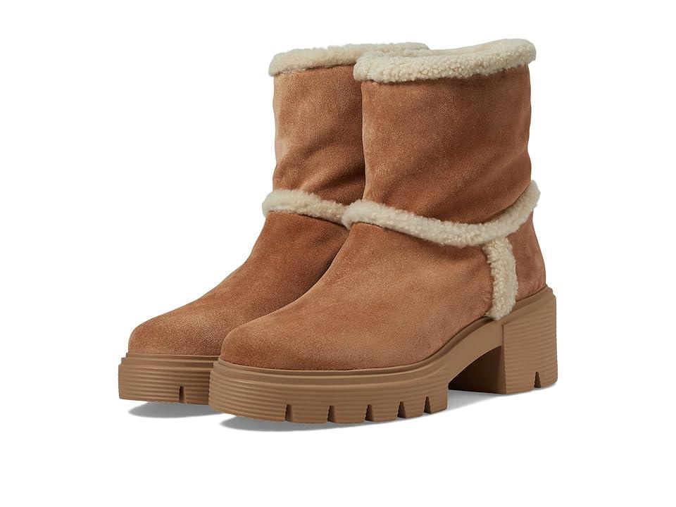 Womens Lennox Shearling-Trimmed Booties Product Image