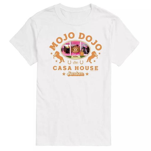 Big & Tall Barbie The Movie Mojo Dojo Casa House Graphic Tee, Mens Blue Product Image