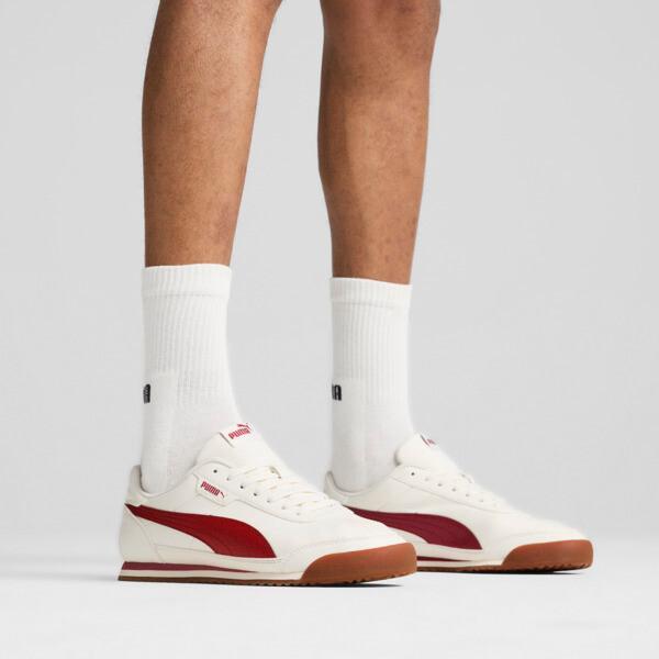 PUMA Turino II Men's Sneakers in Warm White/Intense Red/Gum Product Image