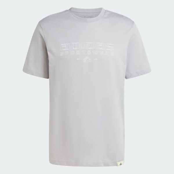 Tech Linear Graphic Tee Product Image