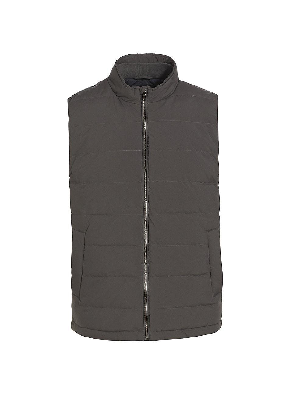 COLLECTION Woven Puffer Vest Product Image