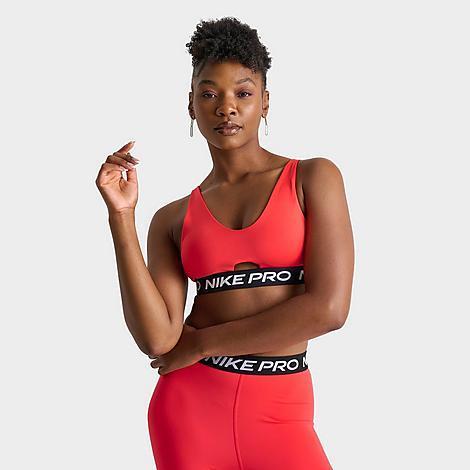 Womens Nike Pro Indy Plunge Medium-Support Padded Sports Bra Product Image