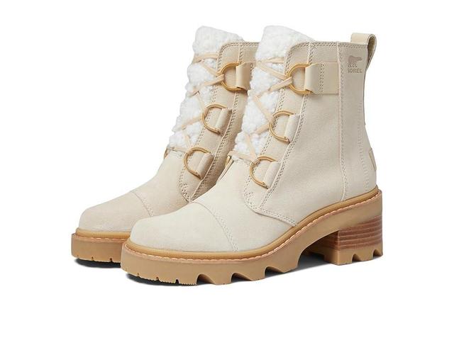 SOREL Joan Now Lace Cozy (Bleached Ceramic/Gum 16) Women's Boots Product Image