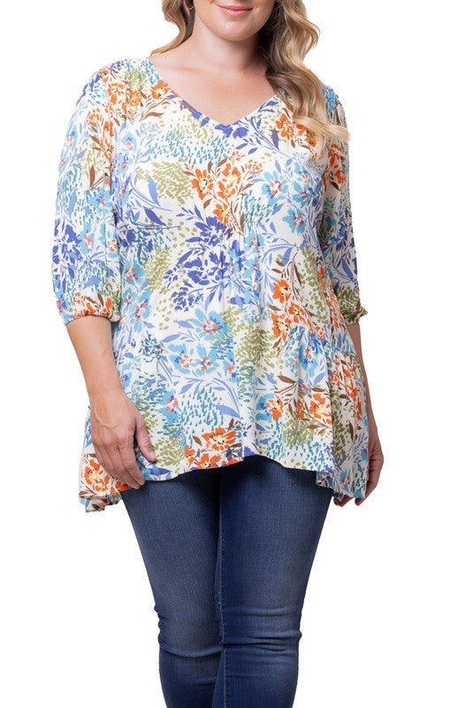 Oasis Tunic Top - Plus Product Image