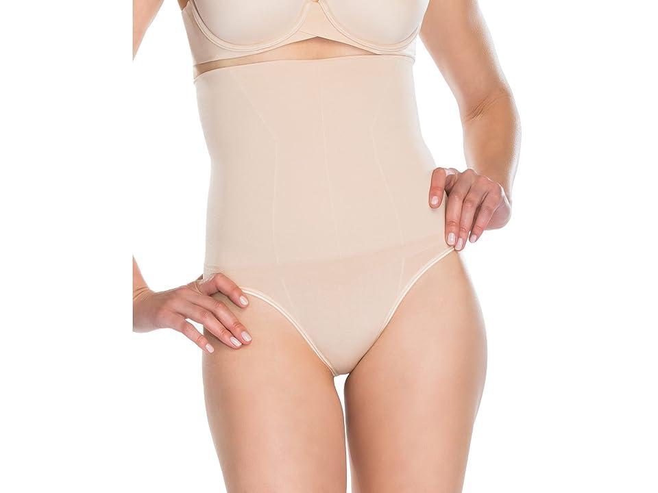 ASSETS by SPANX Womens Remarkable Results High-Waist Control Briefs - Light Beige 2X Product Image