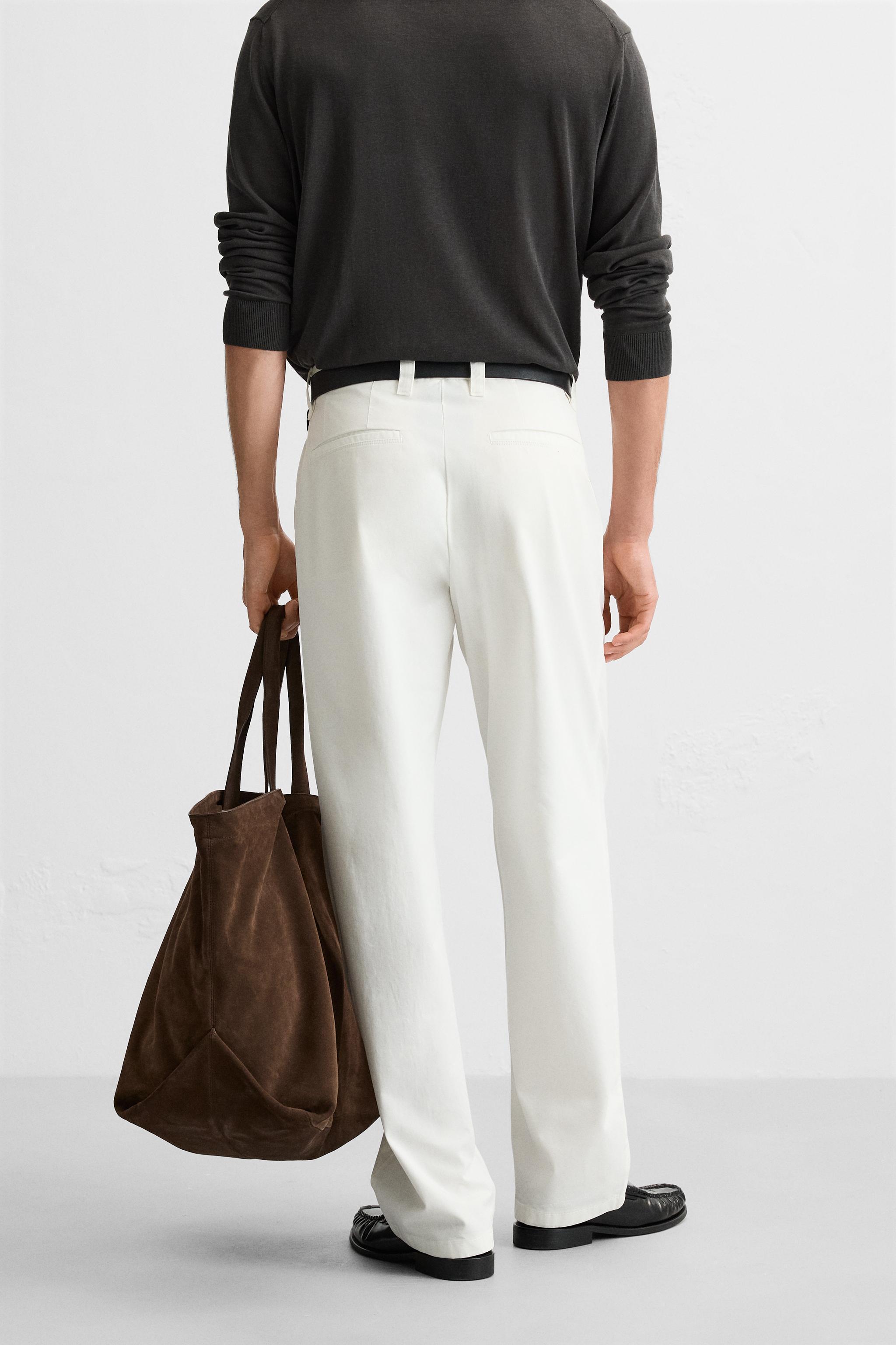 STRAIGHT FIT CHINO PANTS Product Image