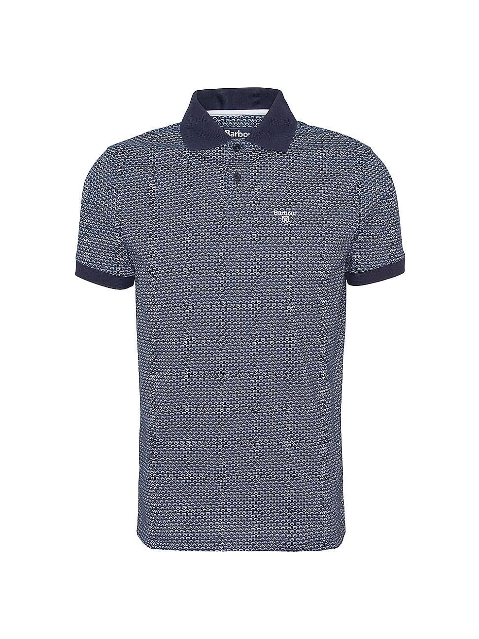 Mens Shell Cotton Polo Shirt Product Image