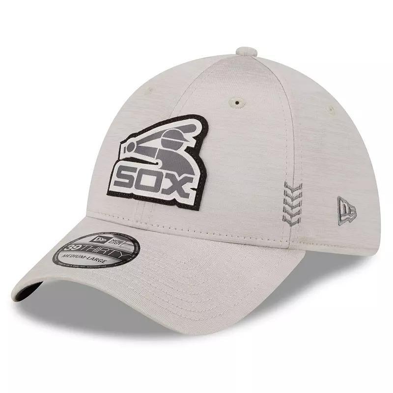 Mens New Era Cream Chicago White Sox 2024 Clubhouse 39THIRTY Flex Fit Hat Product Image