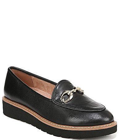 Naturalizer Adiline-Bit Leather Slip-On Lightweight Wedge Loafers Product Image