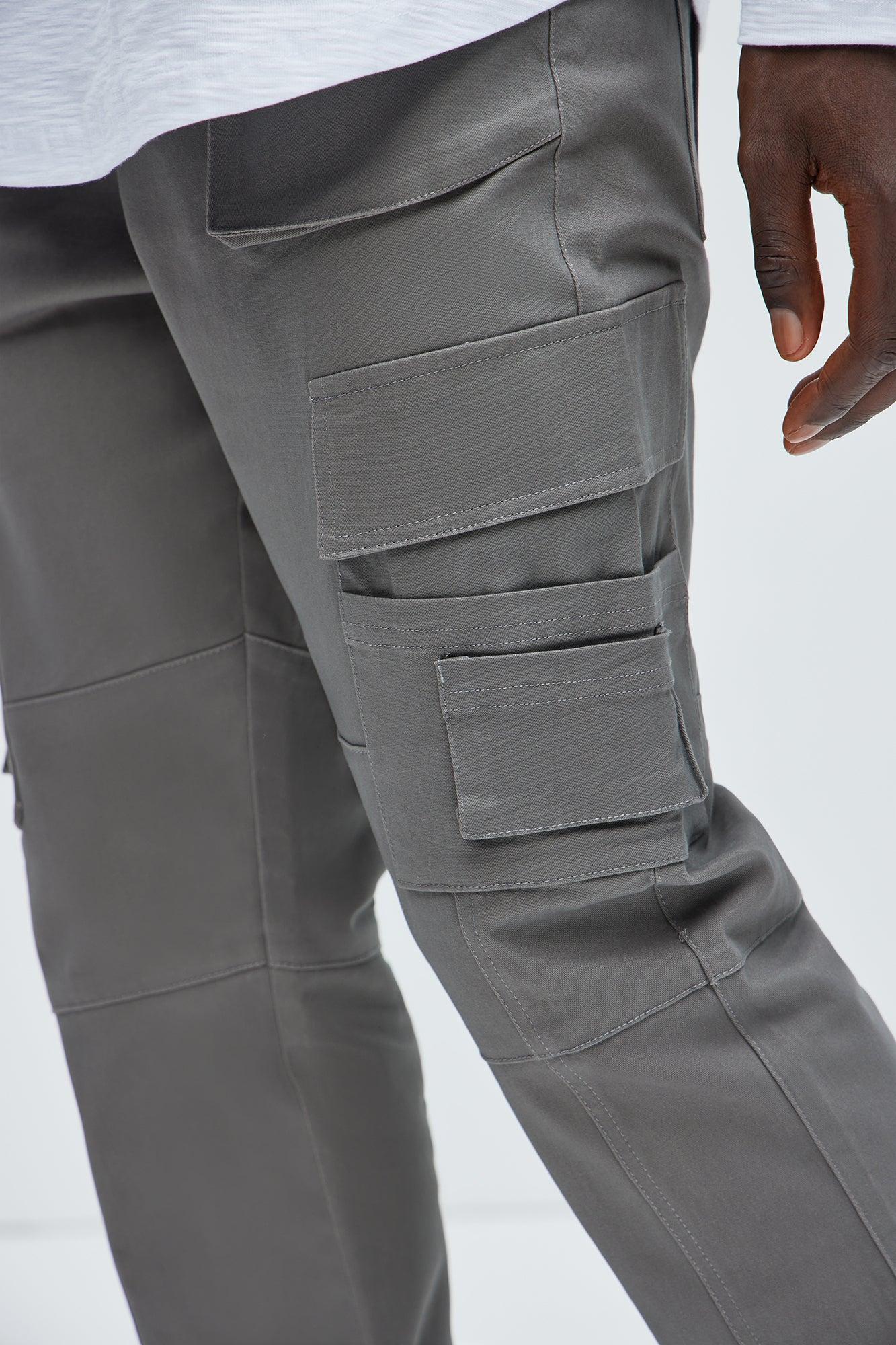 Been Like This Cargo Pants - Grey Product Image