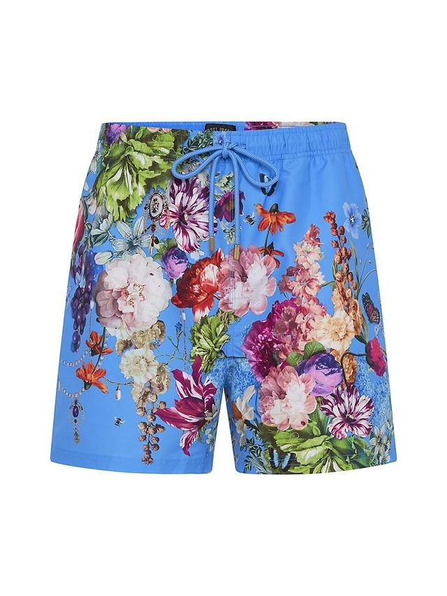 Mens Mid-Length Floral Board Shorts Product Image