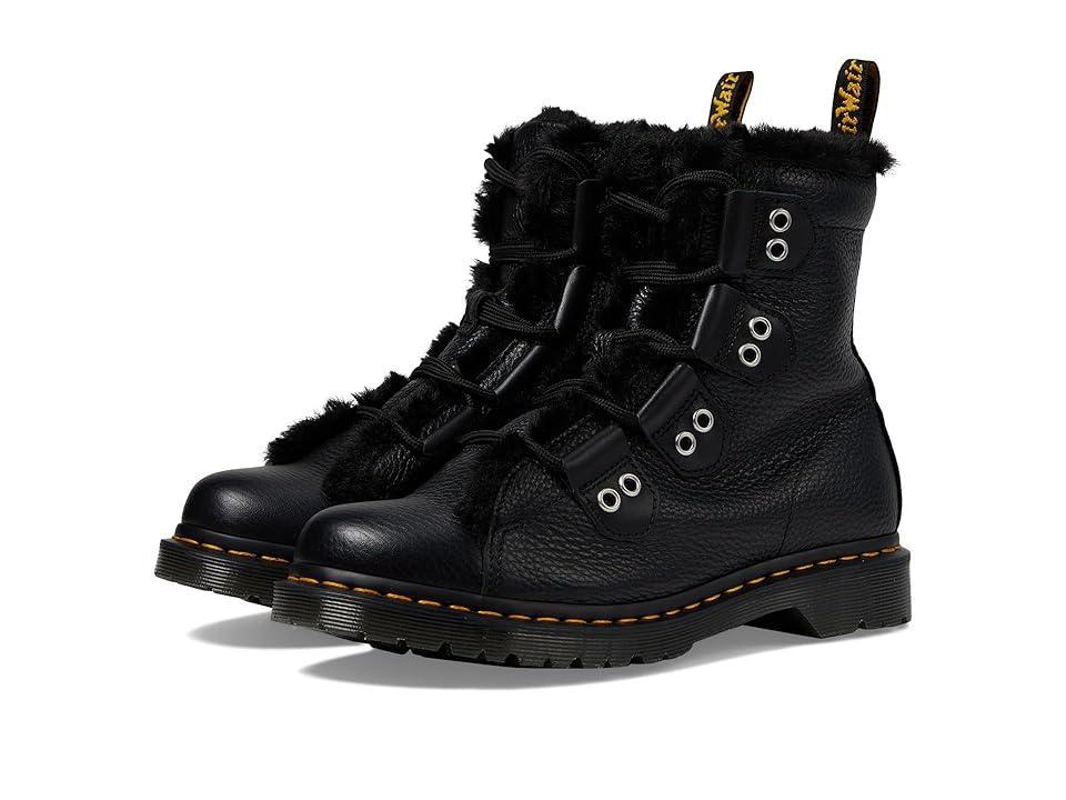 Dr. Martens 1460 Lace To Toe Fur Lined Boots Women's Boots Product Image