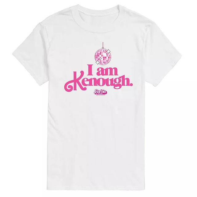 Big & Tall Barbie The Movie I Am Kenough DiscoBall Graphic Tee, Mens Blue Product Image