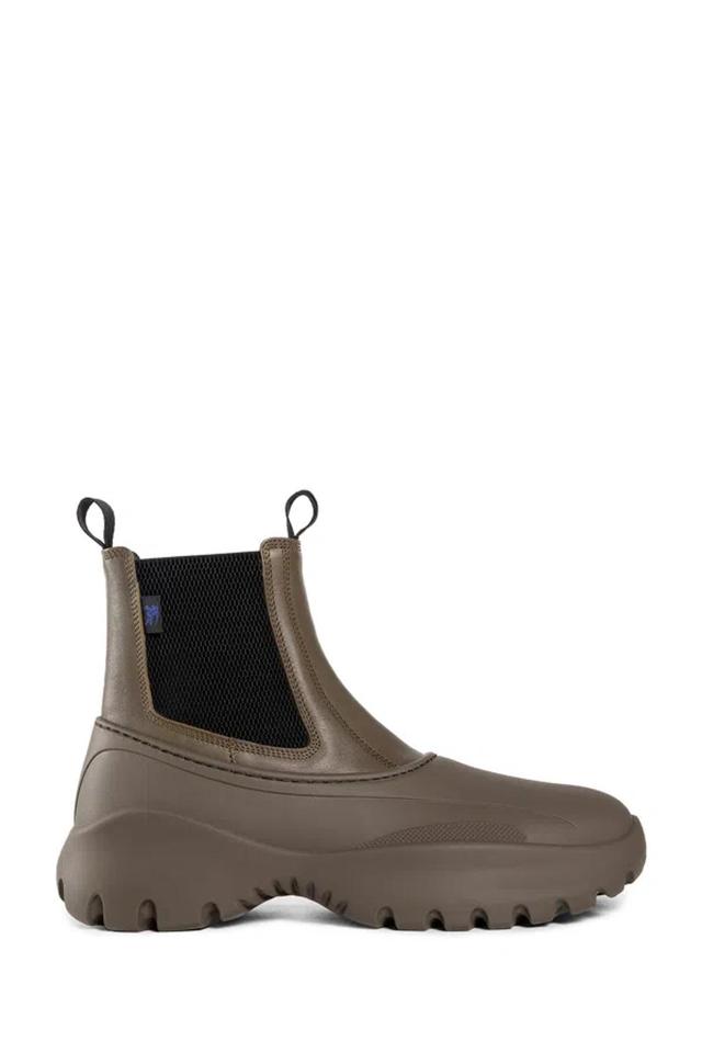 BURBERRY Man Green Boots Product Image