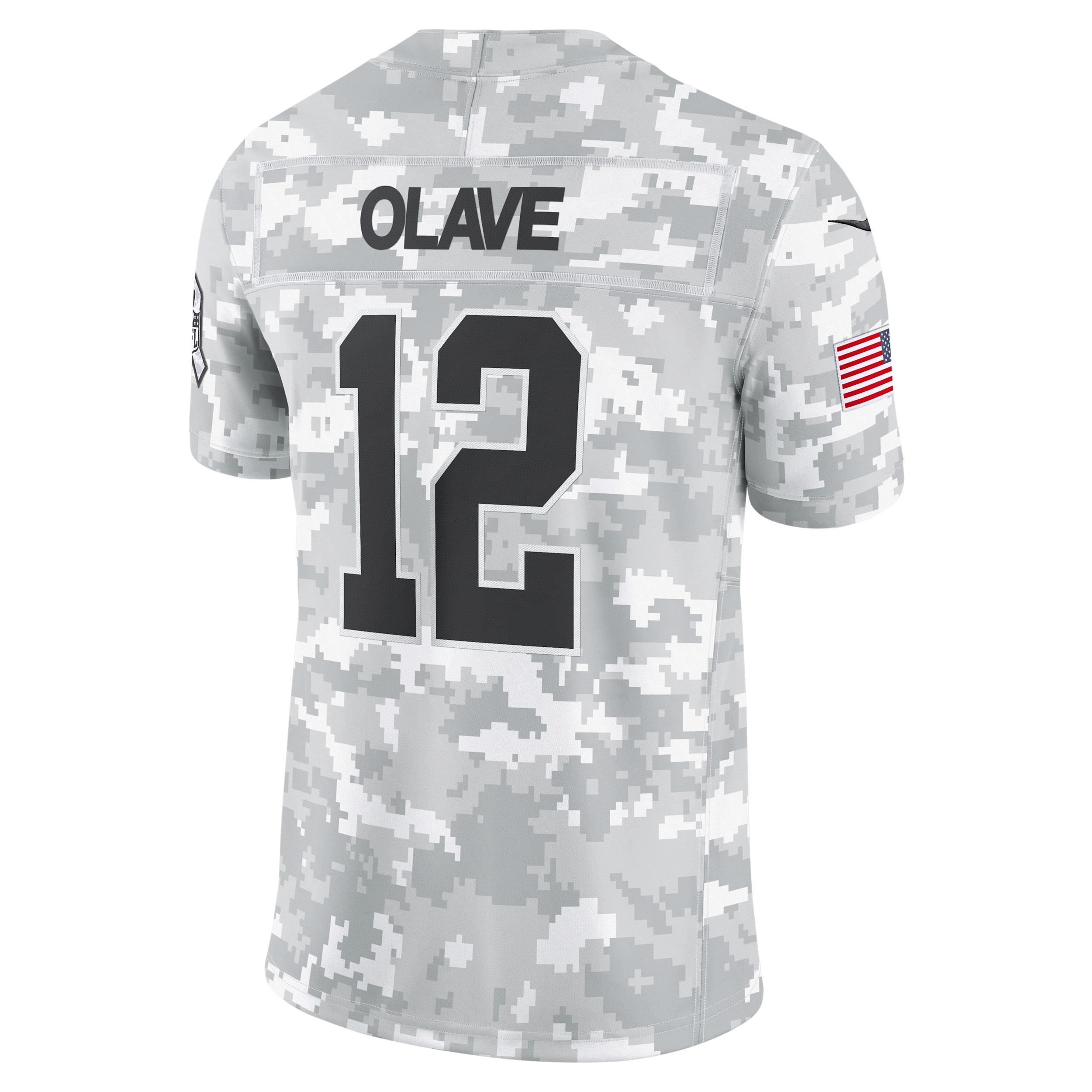 Chris Olave New Orleans Saints Salute to Service Nike Mens Dri-FIT NFL Limited Jersey Product Image