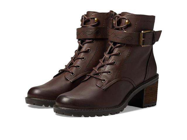 Zodiac Womens Gemma Lace-up Heeled Combat Booties Product Image