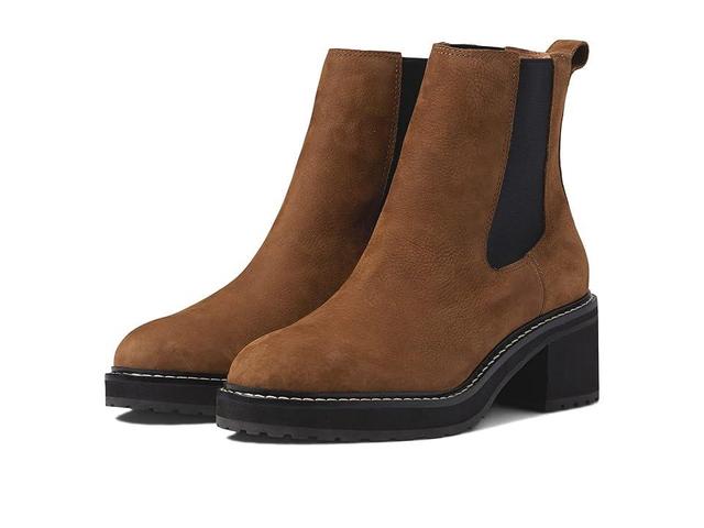 Madewell The Carina Platform Chelsea Boot (Burled Wood) Women's Boots Product Image