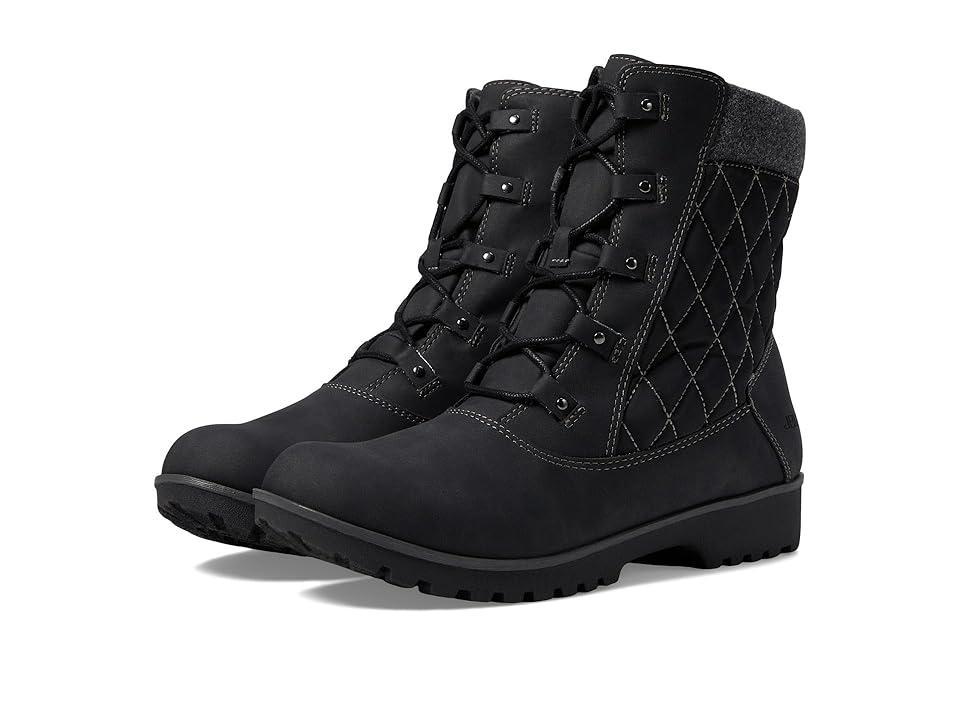 Jbu Womens Fargo Quilted Waterproof Cold-Weather Boots Womens Shoes Product Image