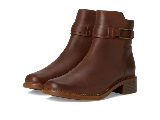 Clarks Maye Bella Leather) Women's Boots Product Image