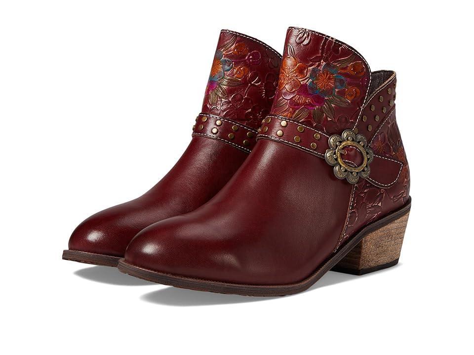 L'Artiste by Spring Step Daintylady (Bordeaux ) Women's Boots Product Image