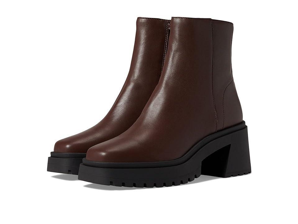 Steve Madden Fella (Brown Leather) Women's Boots Product Image