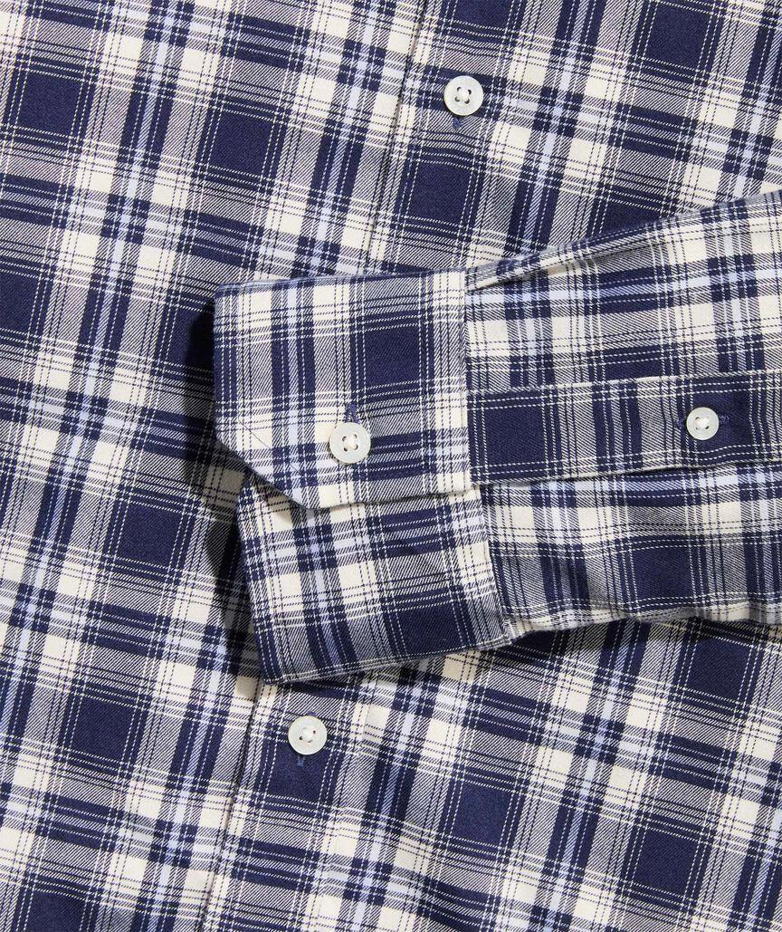 On-The-Go Brushed Twill Plaid Shirt Product Image