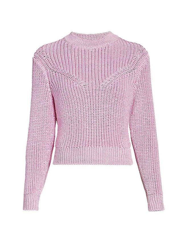 Womens Yandra Knit Crewneck Sweater Product Image