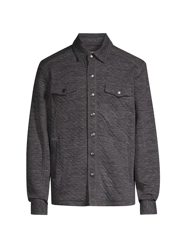 Mens Queensland Quilted Shirt Jacket Product Image