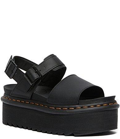 Dr. Martens Womens Voss Quad Slingback Platform Sandals Product Image