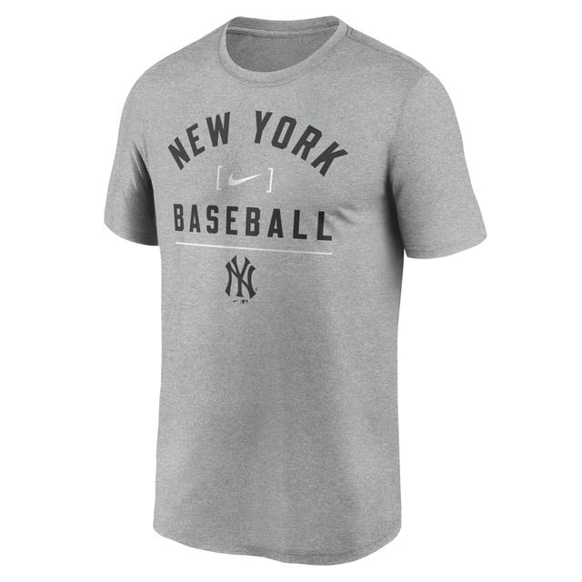 New York Yankees Arch Baseball Stack Nike Mens Dri-FIT MLB T-Shirt Product Image