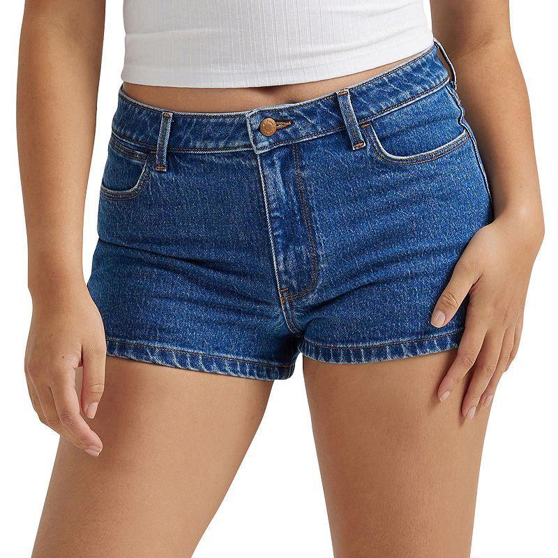 Womens Wrangler High-Rise Vintage Cutoff Jean Shorts product image