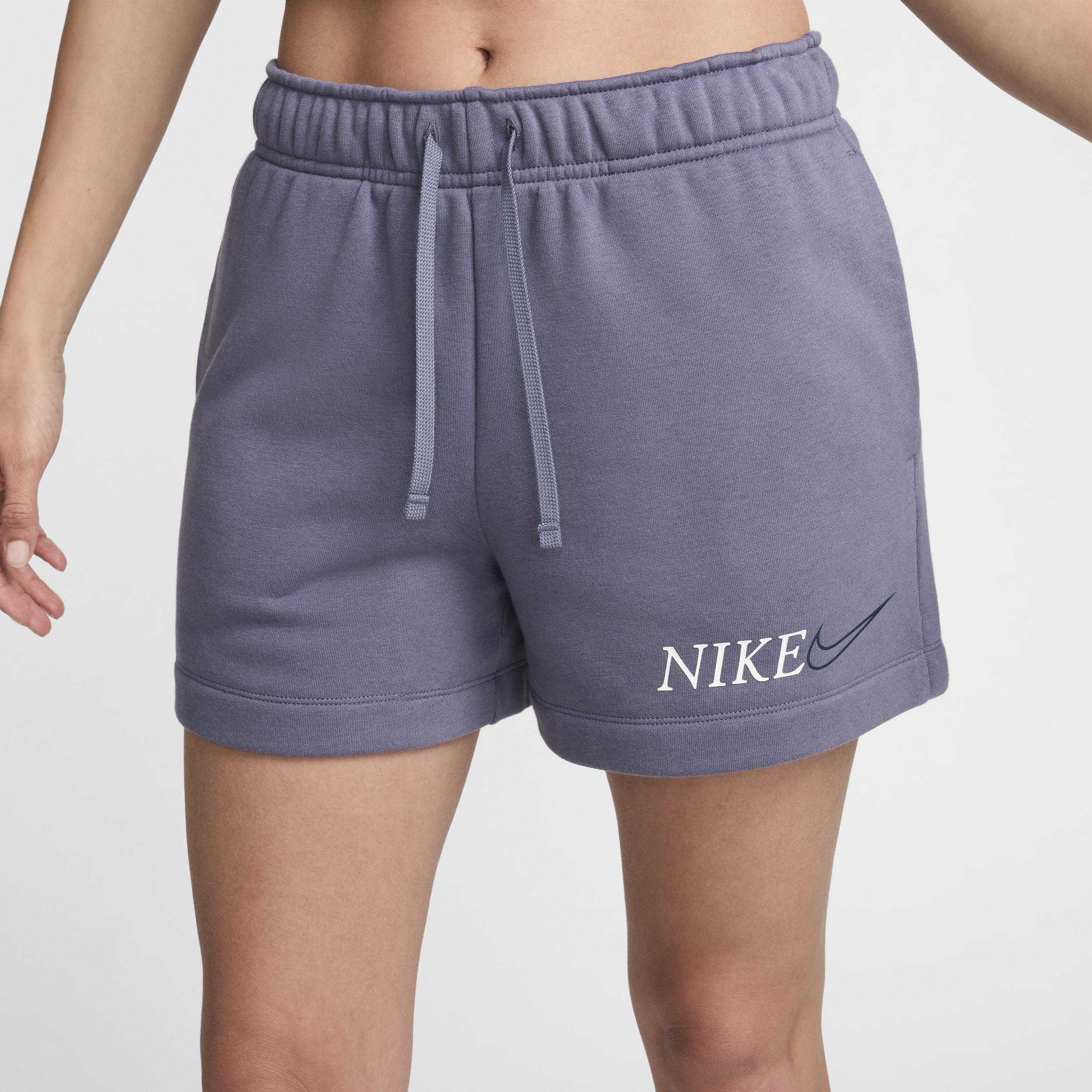 Women's Nike Sportswear Club Fleece Mid-Rise Shorts Product Image