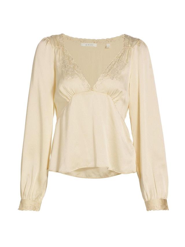 Womens Freyda Silk Top Product Image