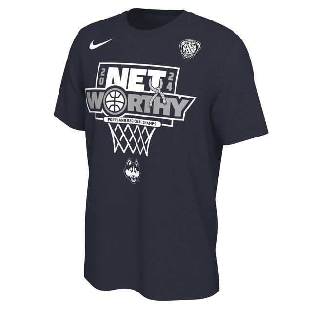 UConn 2024 Regional Champ Nike Mens College Basketball T-Shirt Product Image