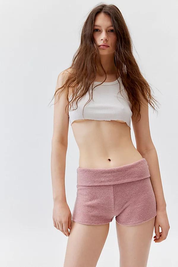 Urban Renewal Remnants Foldover Micro Short Womens at Urban Outfitters Product Image