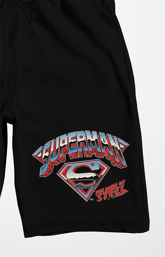 Men's Superman Man Of Steel Logo Sweat Shorts Product Image