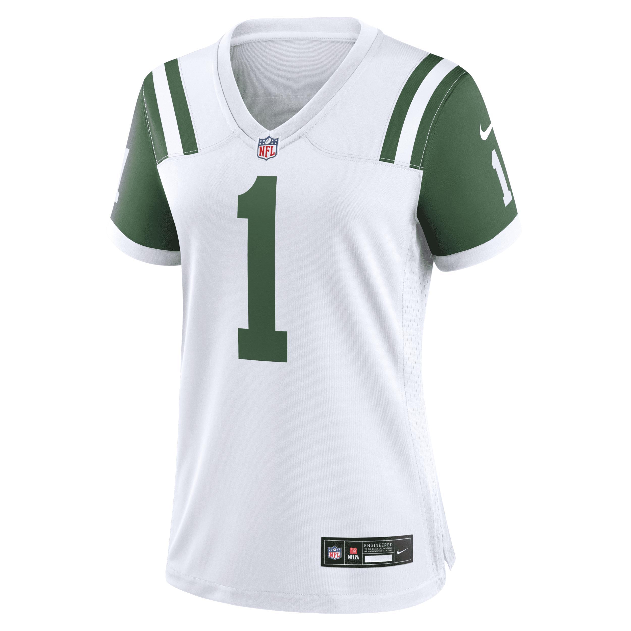 Sauce Gardner New York Jets Nike Women's NFL Game Football Jersey Product Image