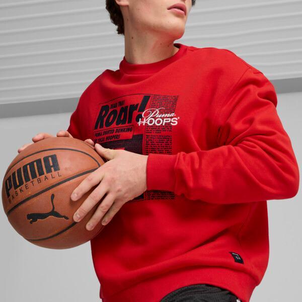 PUMA Media Day Basketball Men's Crew Sweatshirt Product Image