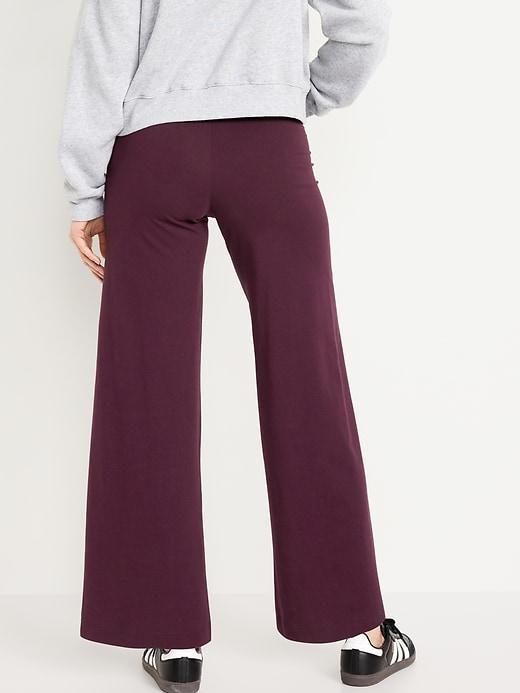 High-Waisted Wide-Leg Leggings Product Image