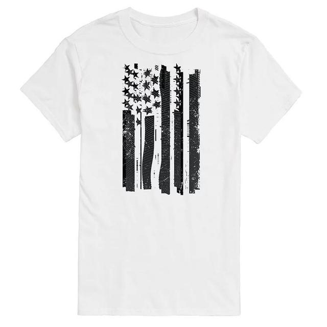 Big & Tall Glitched Freedom Tee, Mens Product Image