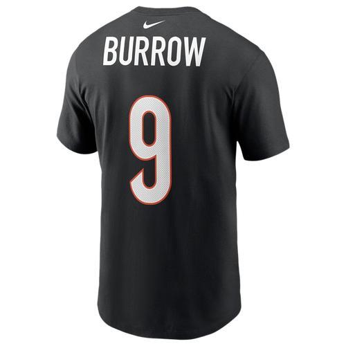 Mens Nike Joe Burrow Cincinnati Bengals Player Name & Number T-Shirt Product Image