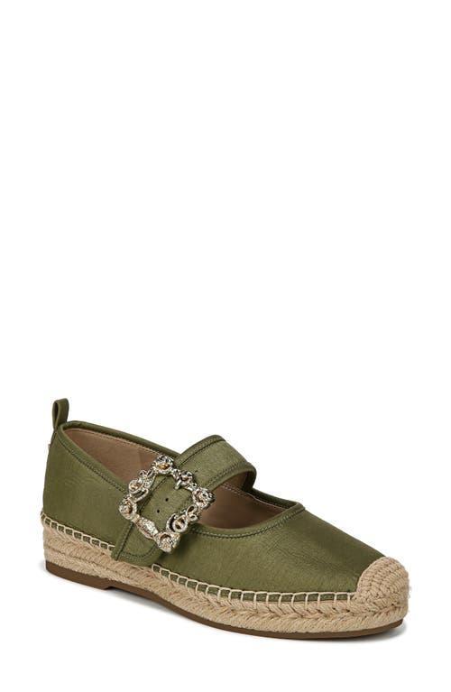 Sam Edelman Maddy Raw Silk Mary Jane Espadrille Flats Product Image