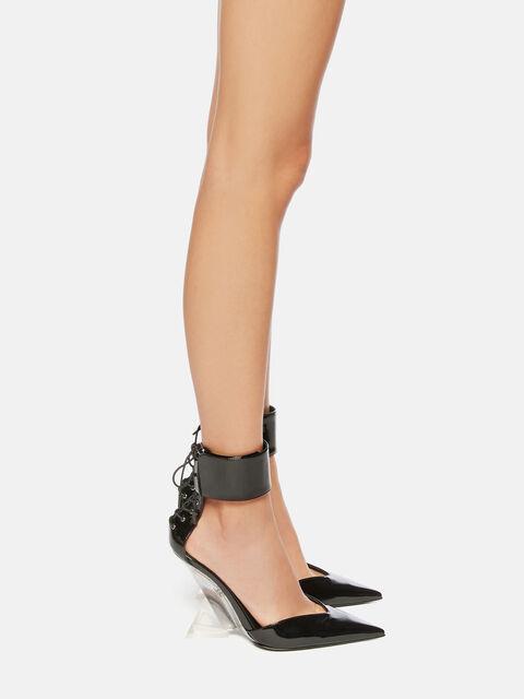 ''Morgan'' black anklet pump Product Image