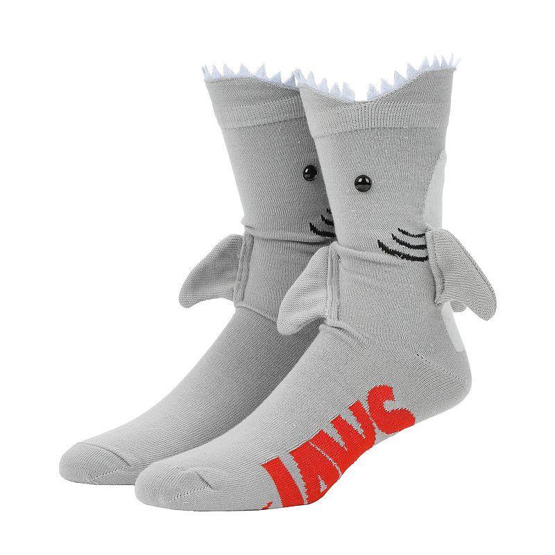 Mens Jaws Shark (Bite Me) Crew Socks Product Image