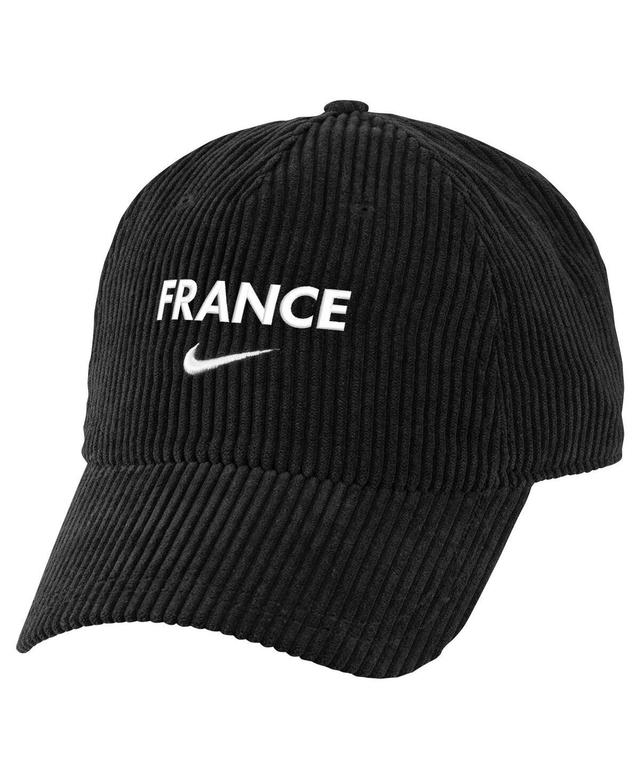 Nike Mens Black France National Team Corduroy Club Flex Hat Product Image