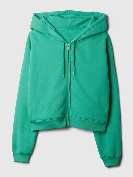 Vintage Soft Cropped Hoodie Product Image