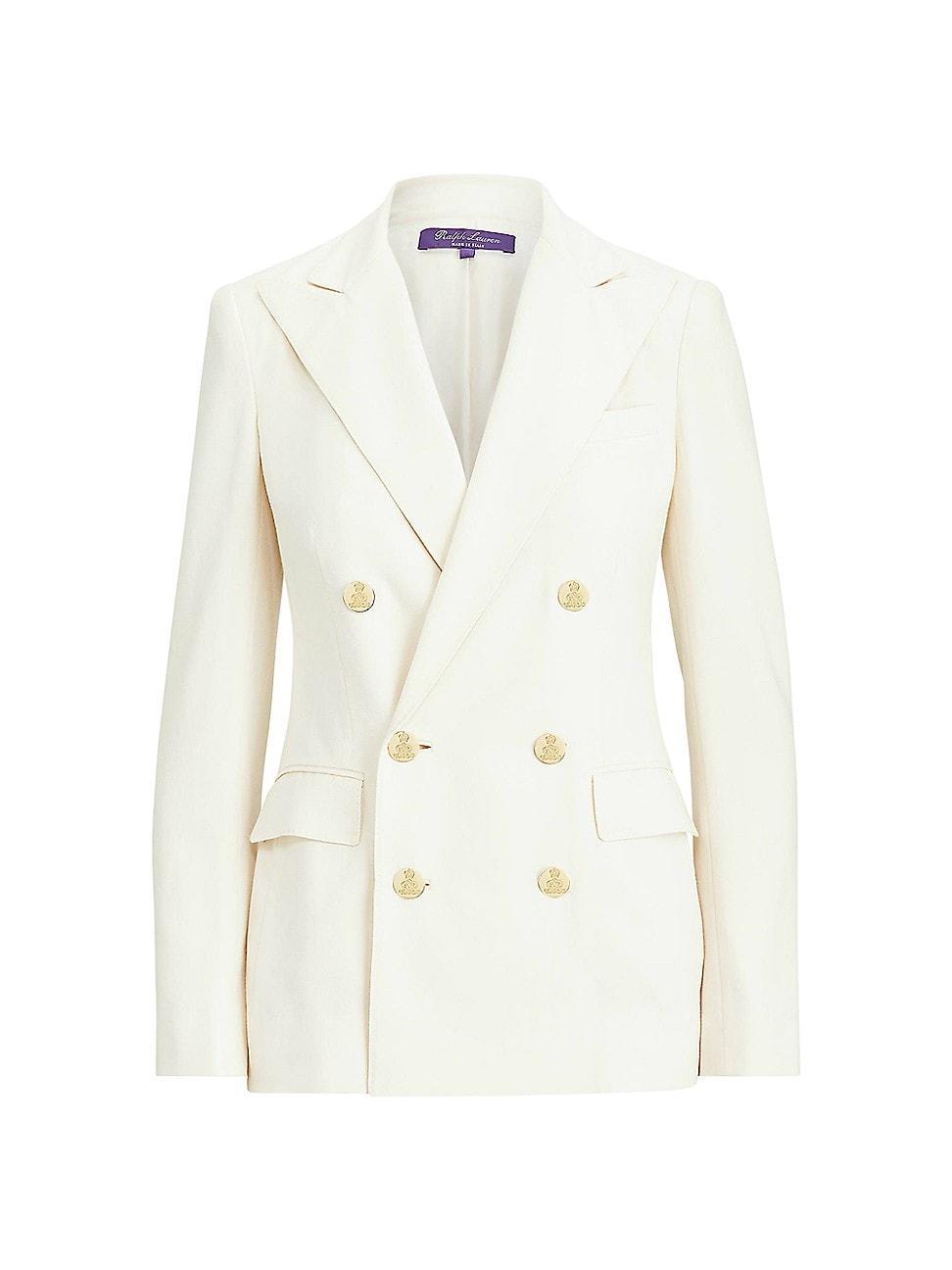 Womens Iconic Style Camden Double-Breasted Blazer Product Image