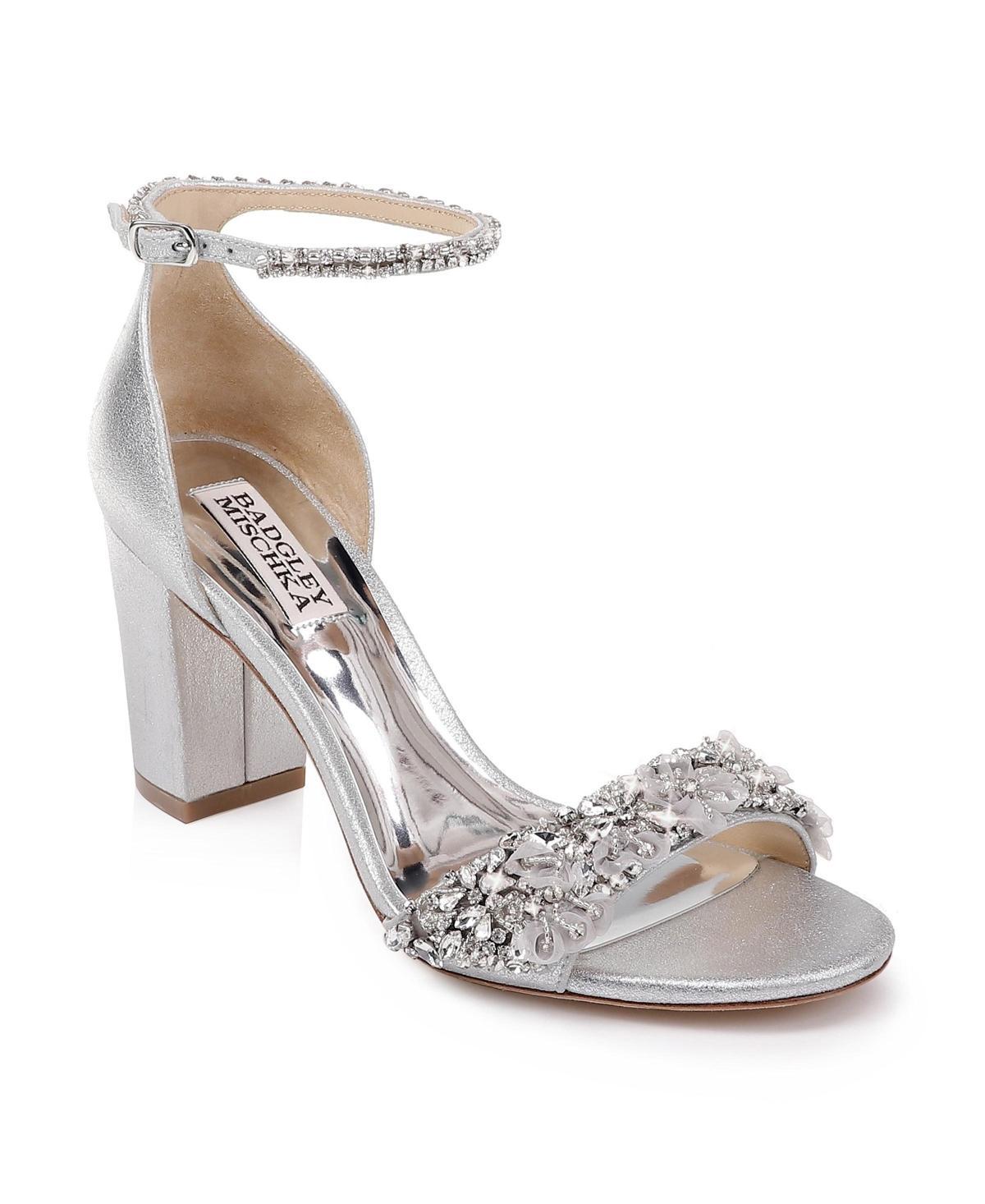 Badgley Mischka Finesse Ii Evening Sandals Womens Shoes Product Image