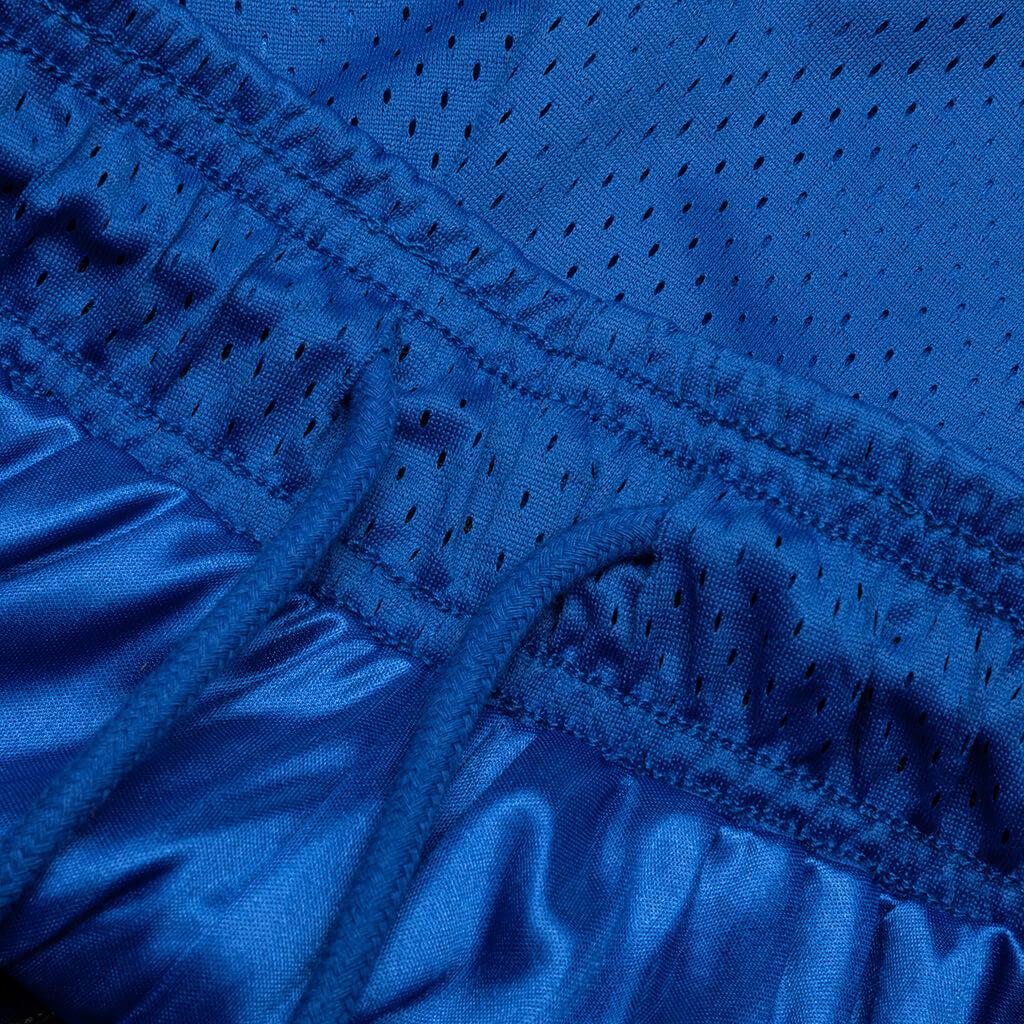 West Mesh Shorts - Blue Male Product Image